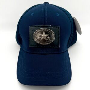 Navy Blue Star Emblem Cap
